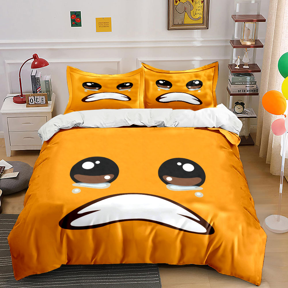 Home Decor Emoji - Leuke Huilende Oranje Gezicht Emoji 3PCS