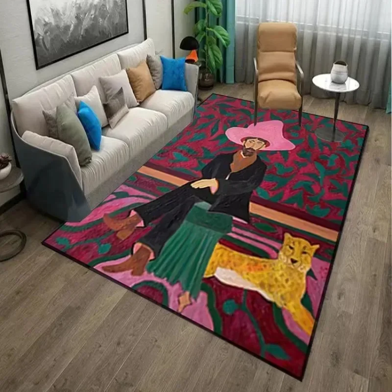 Home Decor Ig - Kunstmatig tapijt voor woonkamer, groot pluche