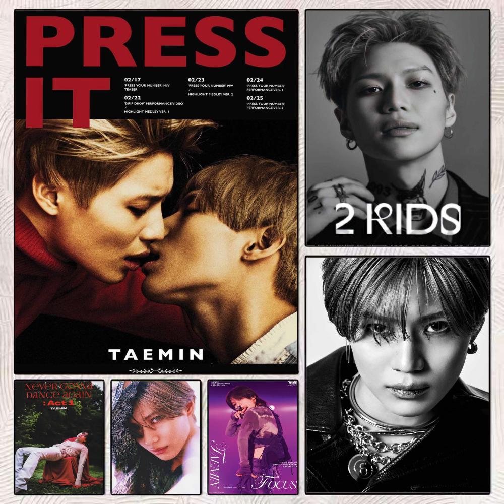 Home Decor Solo - K-Pop Solo Artist T-Taemin Poster Moderne