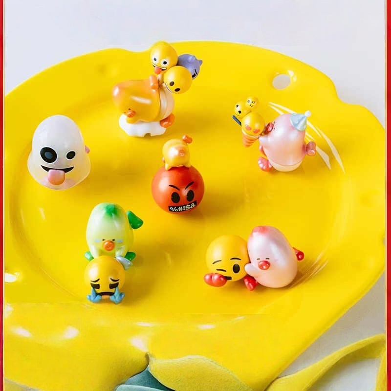 Home Decor Emoji - Bana Bana Emoji Banaan Mini Beeldje