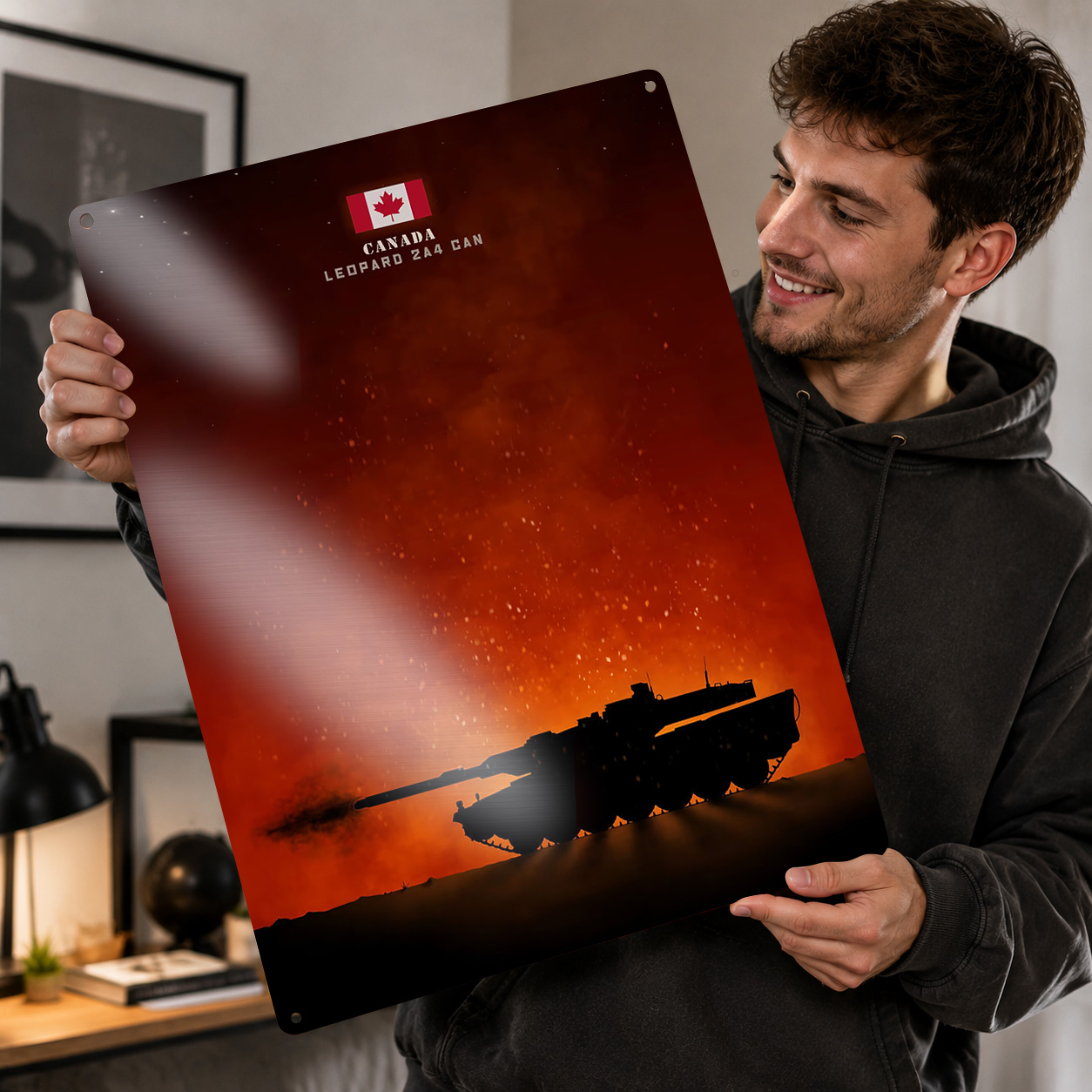 Home Decor Canada - Leopard 2a4 Canada MBT 3D Textuur