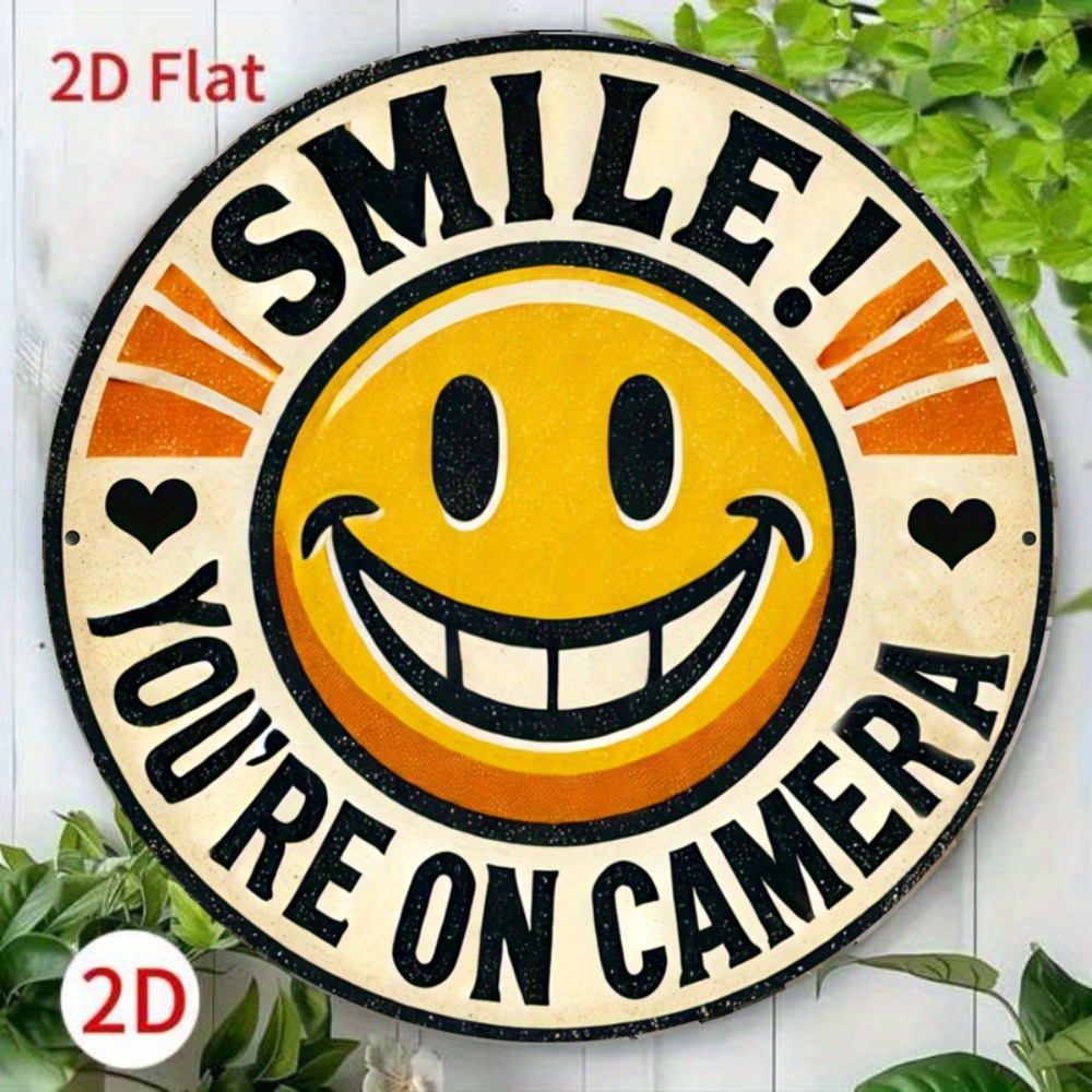 Home Decor Emoji - 2026 Houten 2D Platte Glimlach 'Je