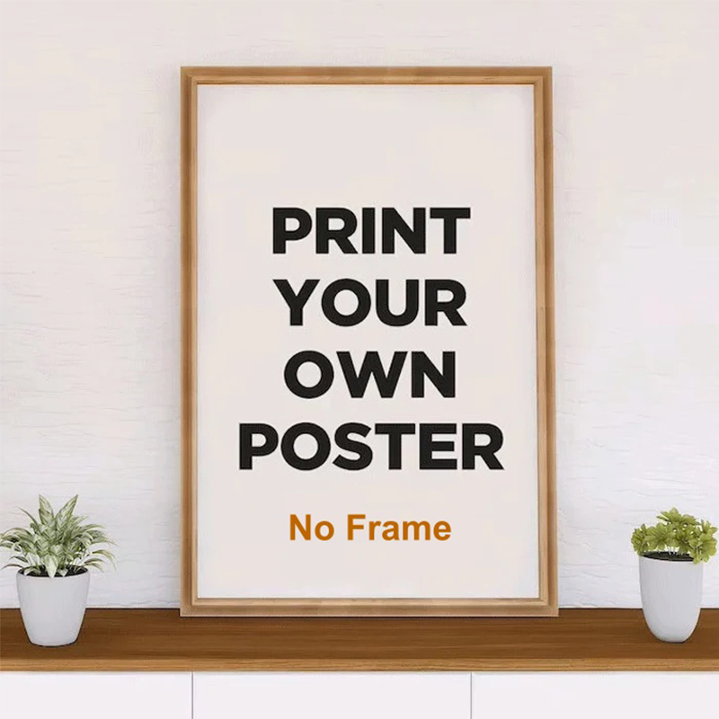 Home Decor Aesthetic - 1pc Aangepaste Portret Landschap Poster Afdrukken