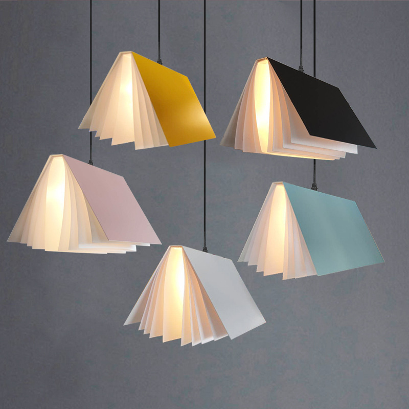 Hanging Moon Lamp - Creatieve Hanglamp Moderne Boekstijl Hanglampen Kunst