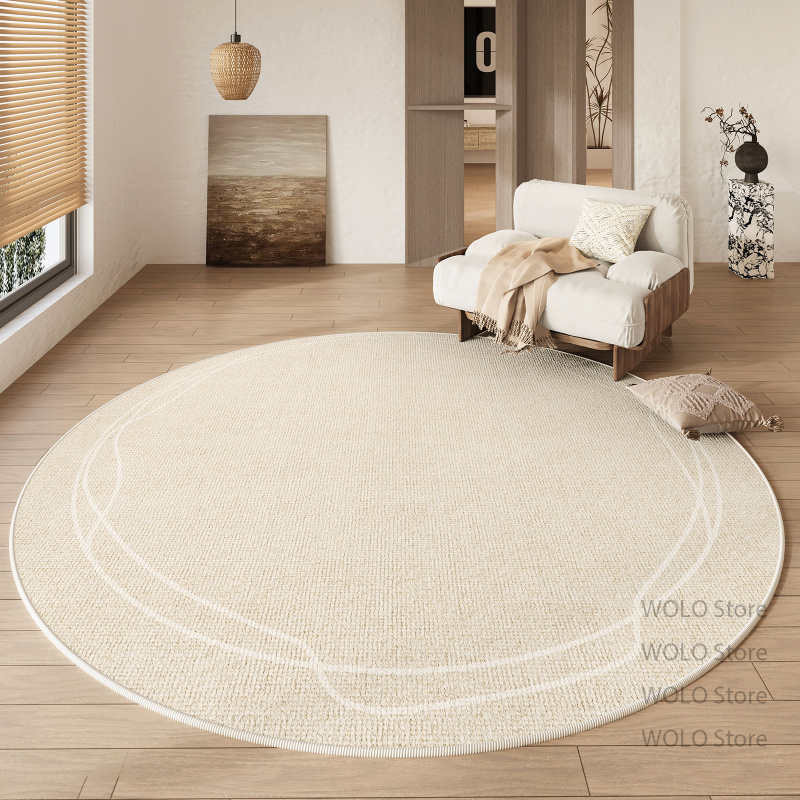 Home Decor Ig - IG Cream Style Woonkamer Rond Tapijt
