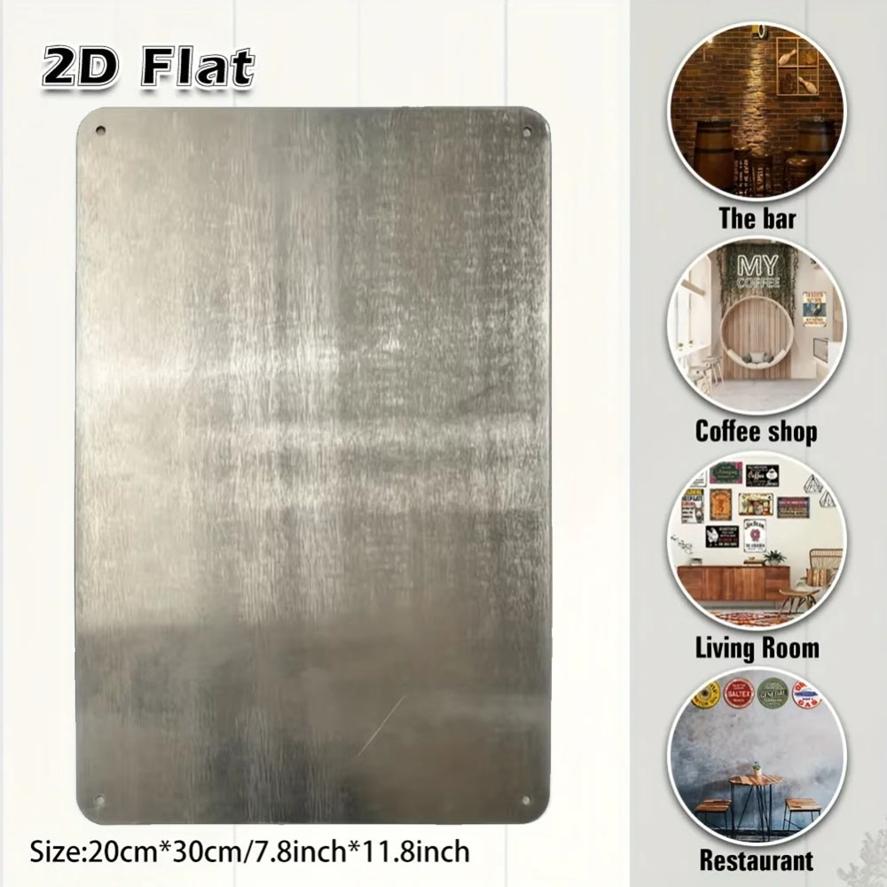 2D vintage metalen bord, Maagd - Home Decor Frames recensie en prijs