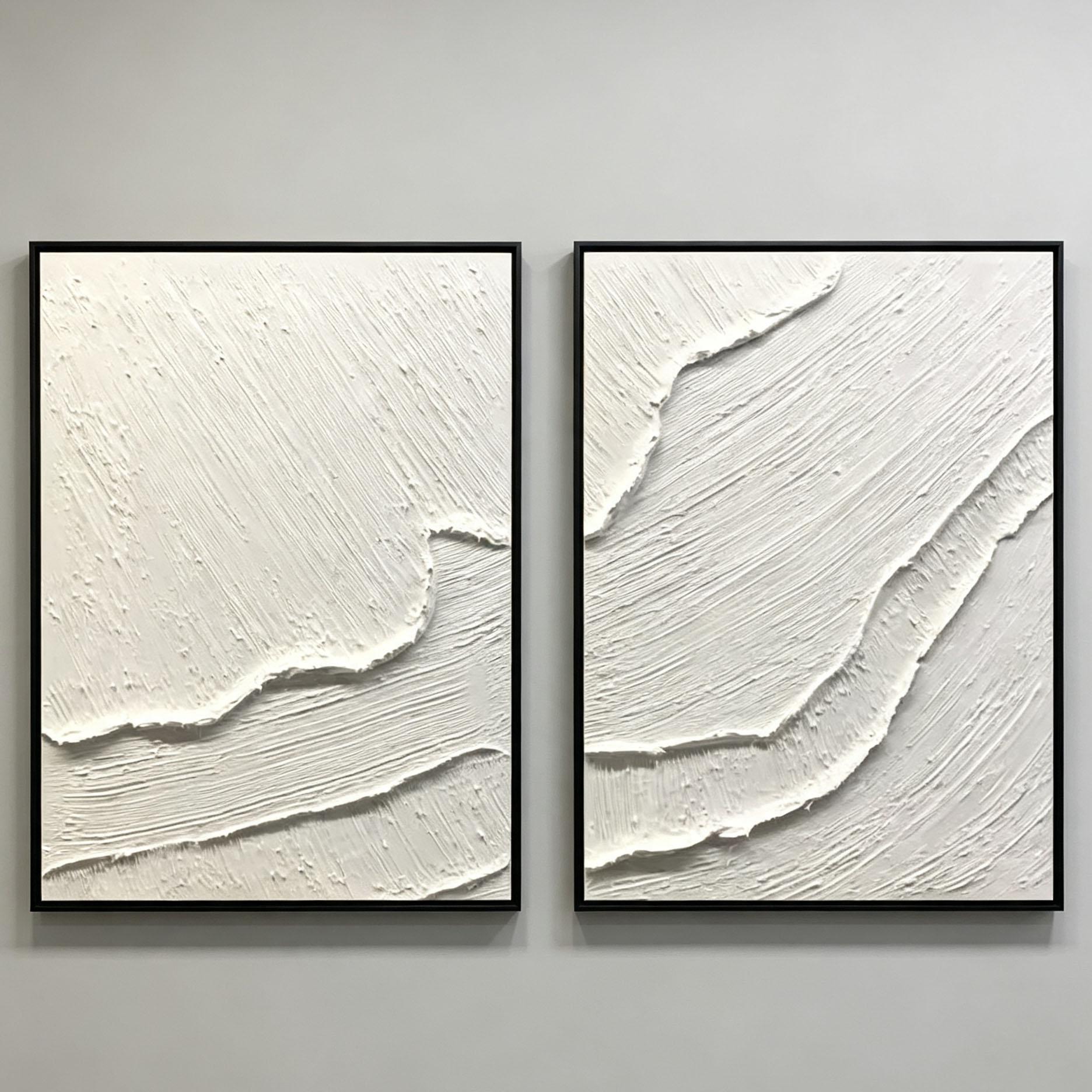 Met de hand geschilderd wit 3D - Home Decor Frames recensie en prijs