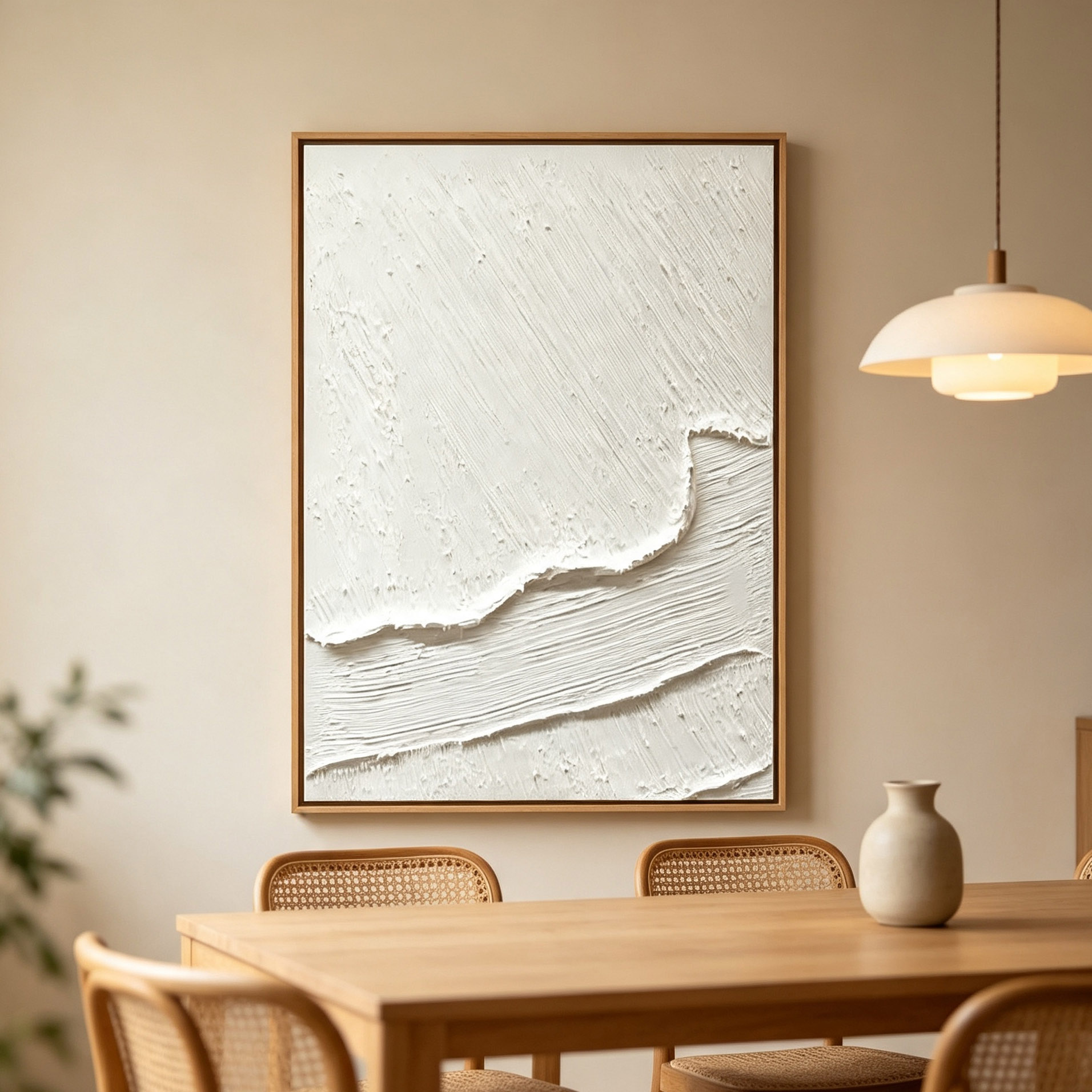 Met de hand geschilderd wit 3D - Home Decor Frames recensie en prijs