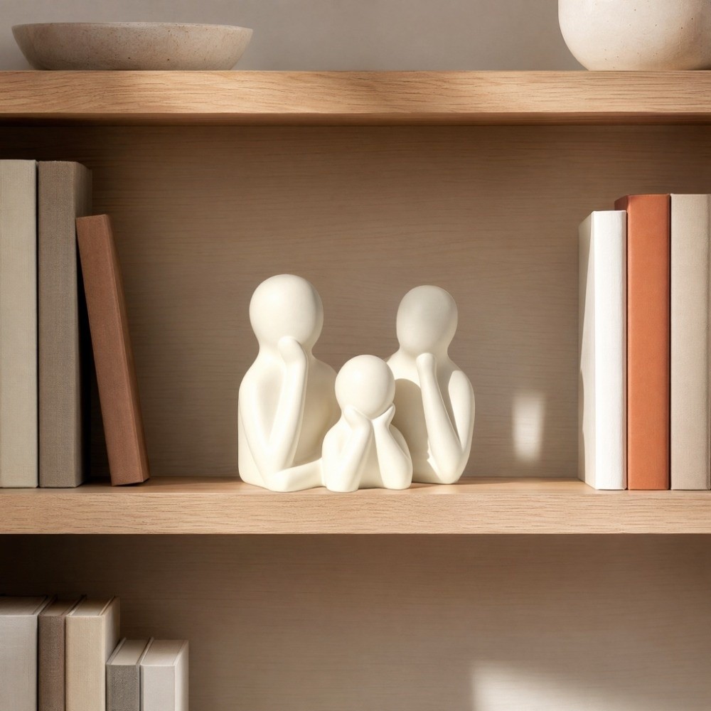 Paar die elkaar omhelst - Abst - Abstract Sculpture Resin recensie en prijs