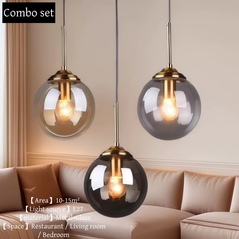 Moderne luxe metalen kroonluch - Hanging Moon Lamp recensie en prijs