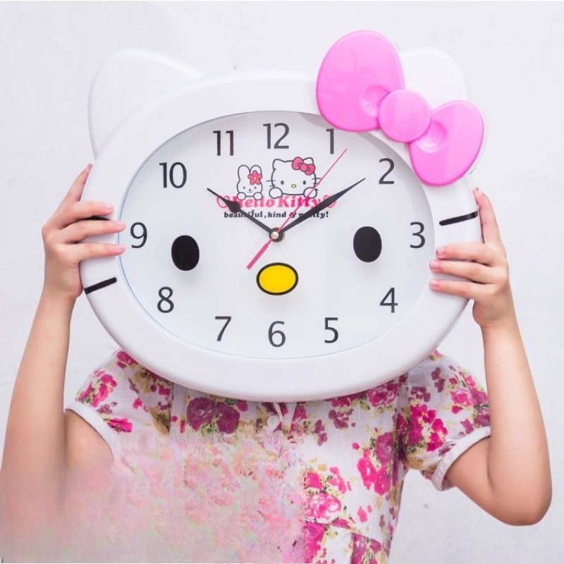 Leuke Sanrio HelloKitty stille - Wall Clock Silent recensie en prijs