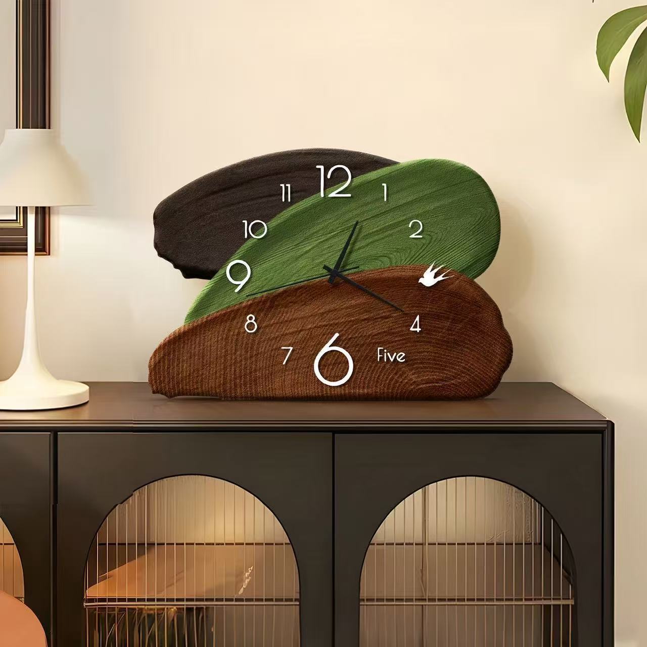 Retro groene wand- en tafelklo - Wall Clock Silent recensie en prijs