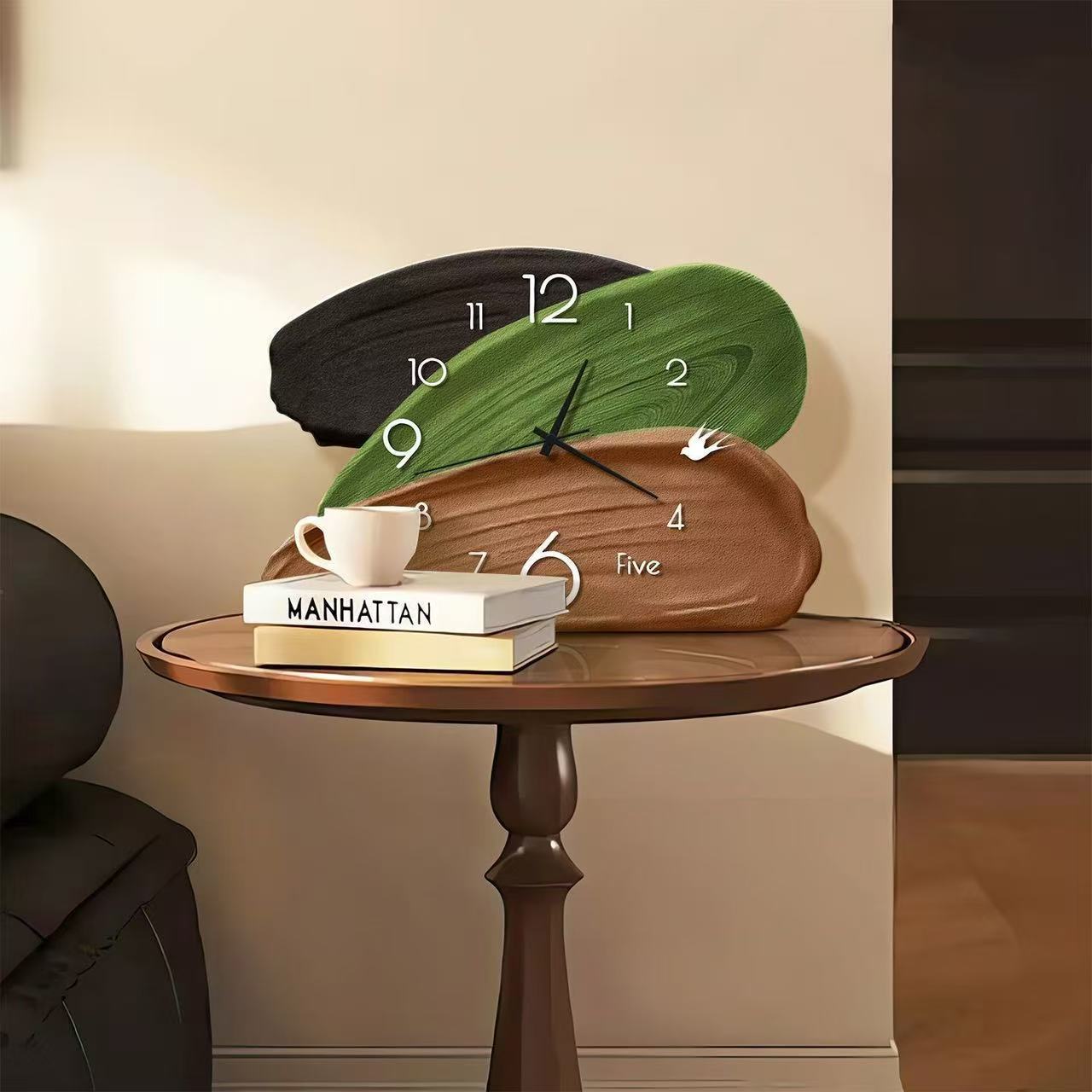 Retro groene wand- en tafelklo - Wall Clock Silent recensie en prijs