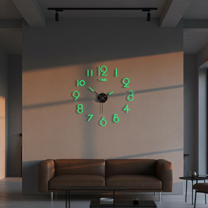 Acryl Spiegel 3D DIY Wandklok  - Wall Clock Silent recensie en prijs