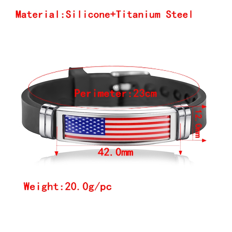 Mode Nationale Vlag Armband Us - Home Decor Canada recensie en prijs