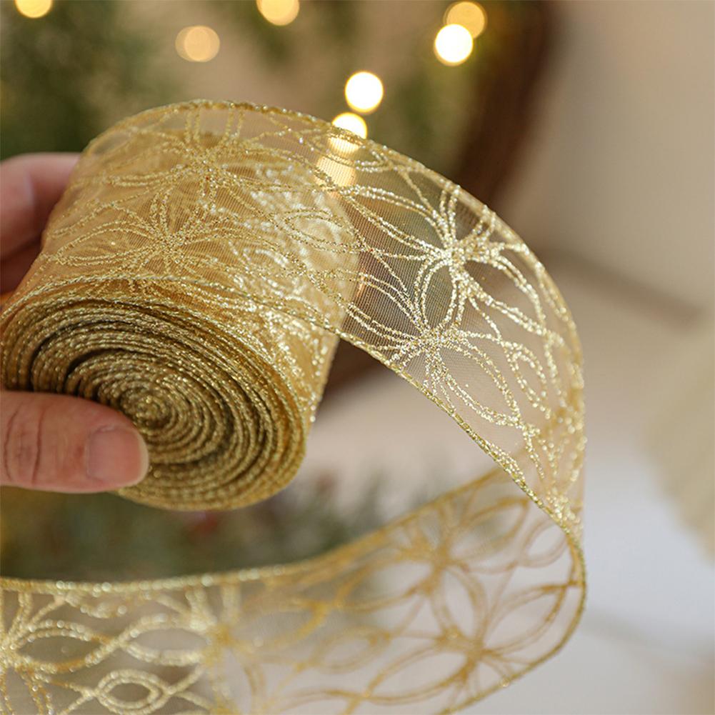 2m 2027 Kerstlint Goud Zilver  - Home Decor Xmas Gifts recensie en prijs