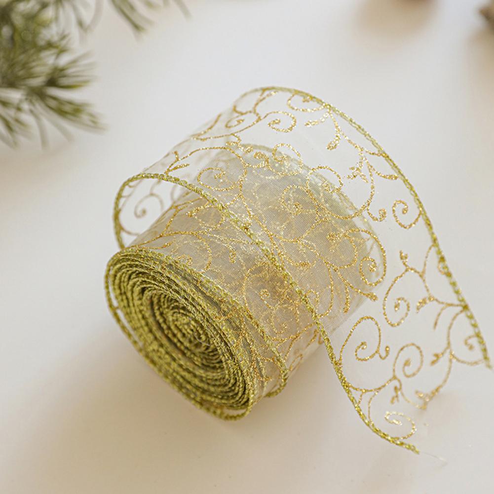 2m 2027 Kerstlint Goud Zilver  - Home Decor Xmas Gifts recensie en prijs