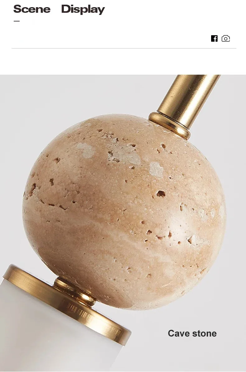 Cave Stone Wabi-Sabi Slaapkame - Hanging Moon Lamp recensie en prijs
