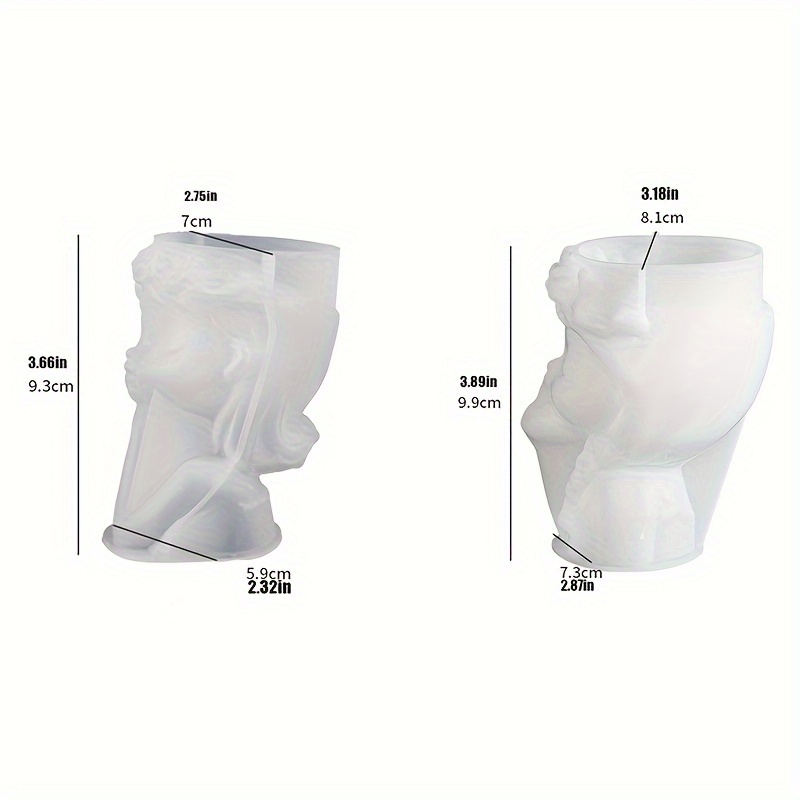 2-delige siliconen malset voor - Succulent Planter Pot recensie en prijs