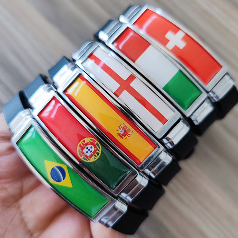 Spanje Vlag Lederen Armband Fr - Home Decor Canada recensie en prijs