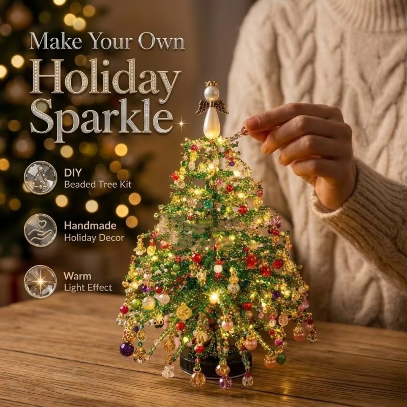 DIY Kerstboomset met Kristalle - Home Decor Xmas Gifts recensie en prijs