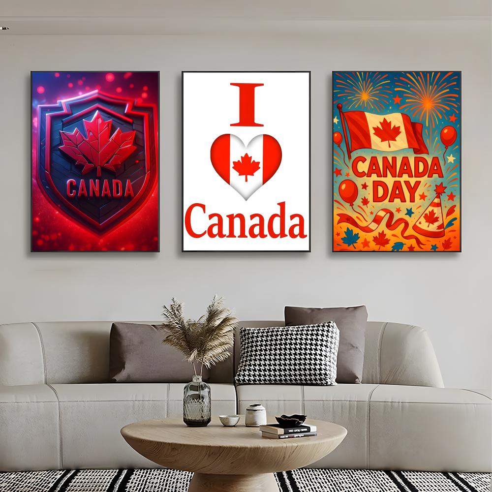 Canada Day Poster Wall Art Pri - Home Decor Canada recensie en prijs