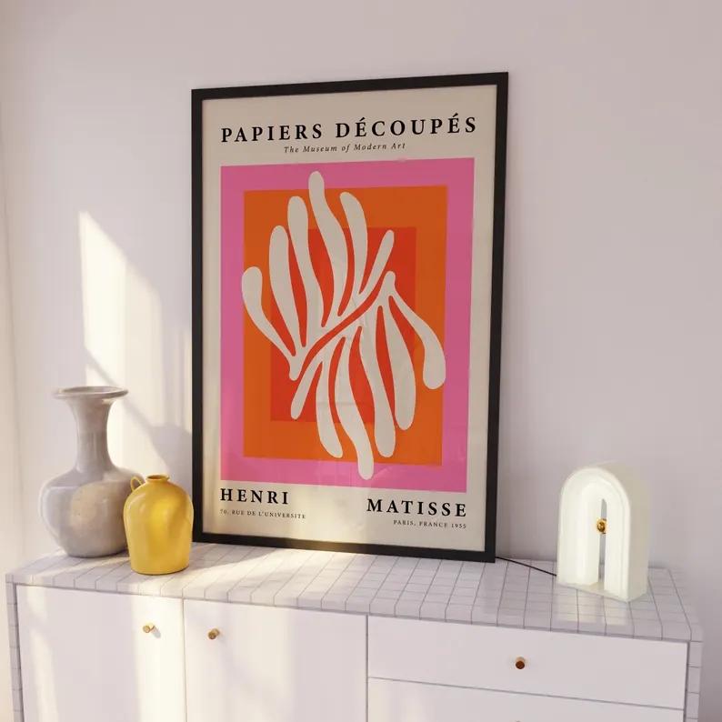 3pcsModern Oranje Bauhaus En P - Home Decor Aesthetic recensie en prijs