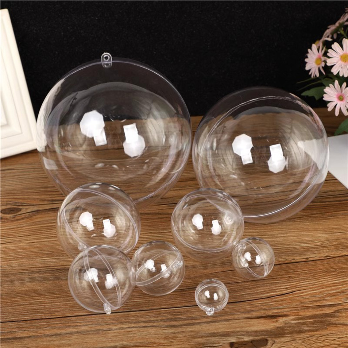 1-20CM Transparante Ballen Hol - Home Decor Xmas Gifts recensie en prijs