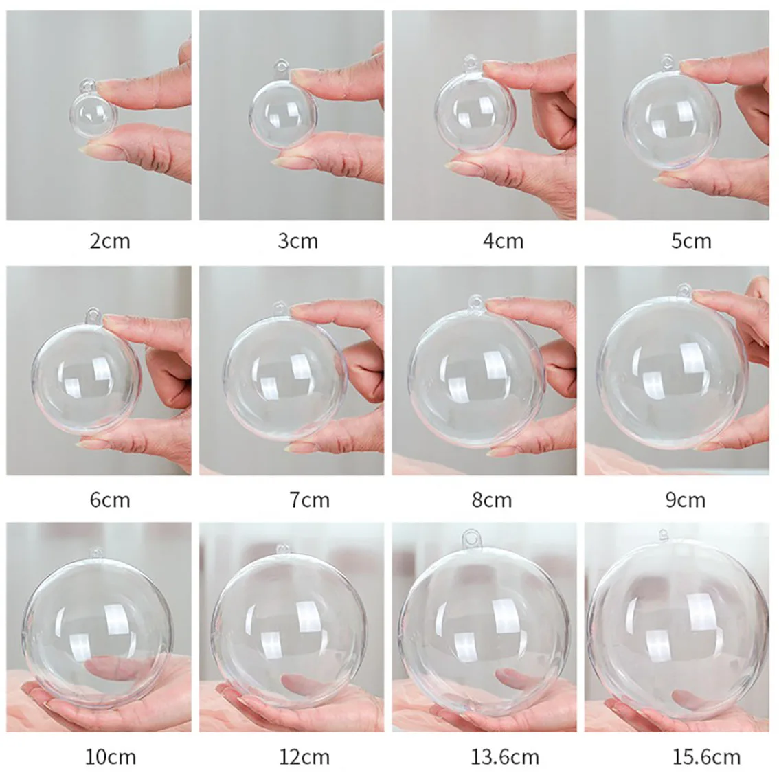 1-20CM Transparante Ballen Hol - Home Decor Xmas Gifts recensie en prijs