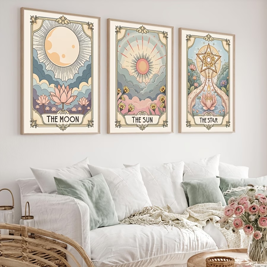 Moderne Boho Tarot Zon En Maan - Home Decor Nz recensie en prijs