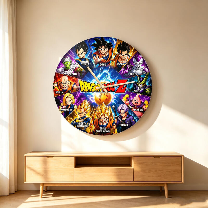 Dragon Ball Z Anime Ronde Wand - Wall Clock Silent recensie en prijs