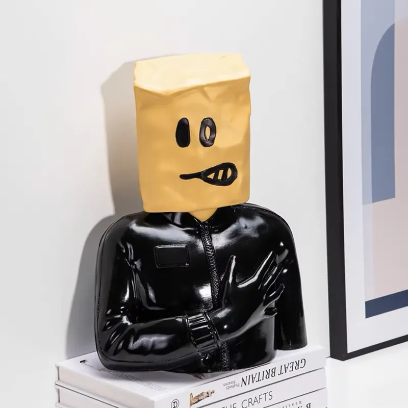 Modern creatief abstract gezic - Abstract Sculpture Resin recensie en prijs