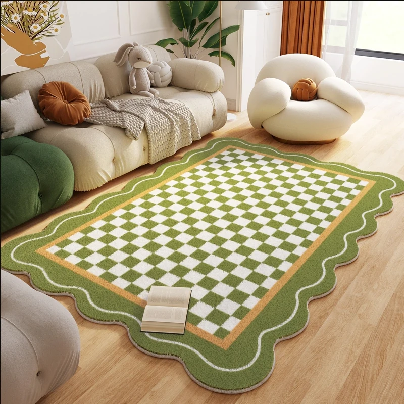 Moderne geruite tapijten voor  - Home Decor Ig recensie en prijs
