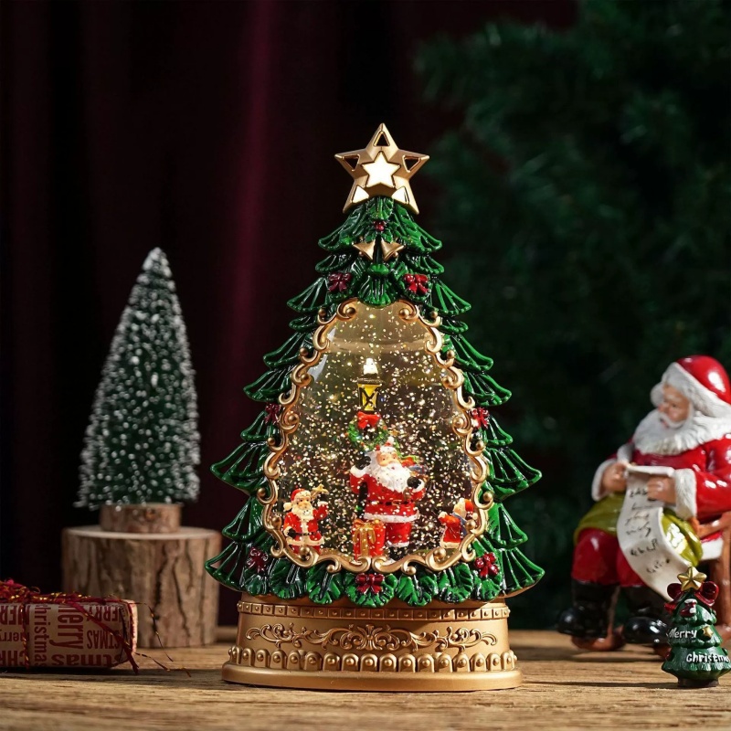 Sneeuwbol Muziekdoos Kerst San - Home Decor Xmas Gifts recensie en prijs