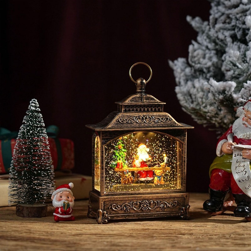 Sneeuwbol Muziekdoos Kerst San - Home Decor Xmas Gifts recensie en prijs