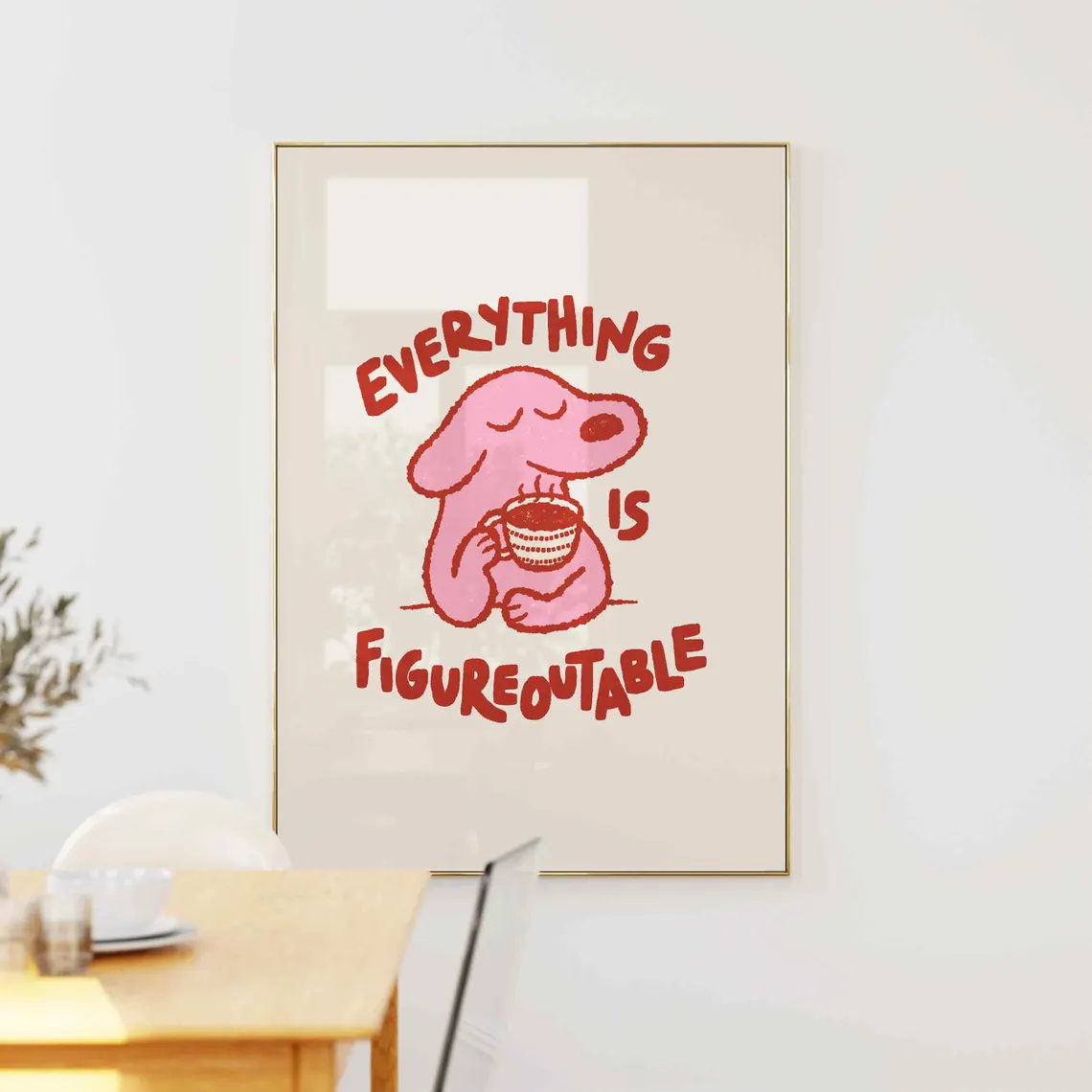 Alles Is Figureoutable Moderne - Home Decor Nz recensie en prijs