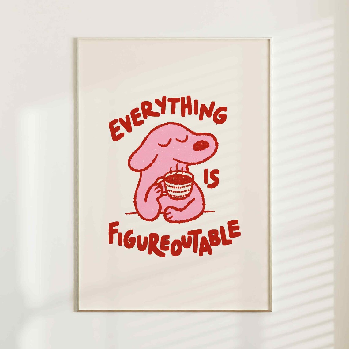 Alles Is Figureoutable Moderne - Home Decor Nz recensie en prijs