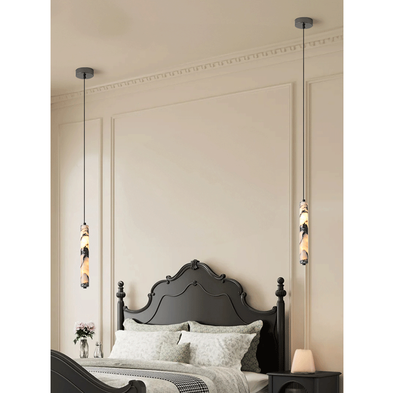 Luxe zwarte cilinder hanglamp  - Hanging Moon Lamp recensie en prijs