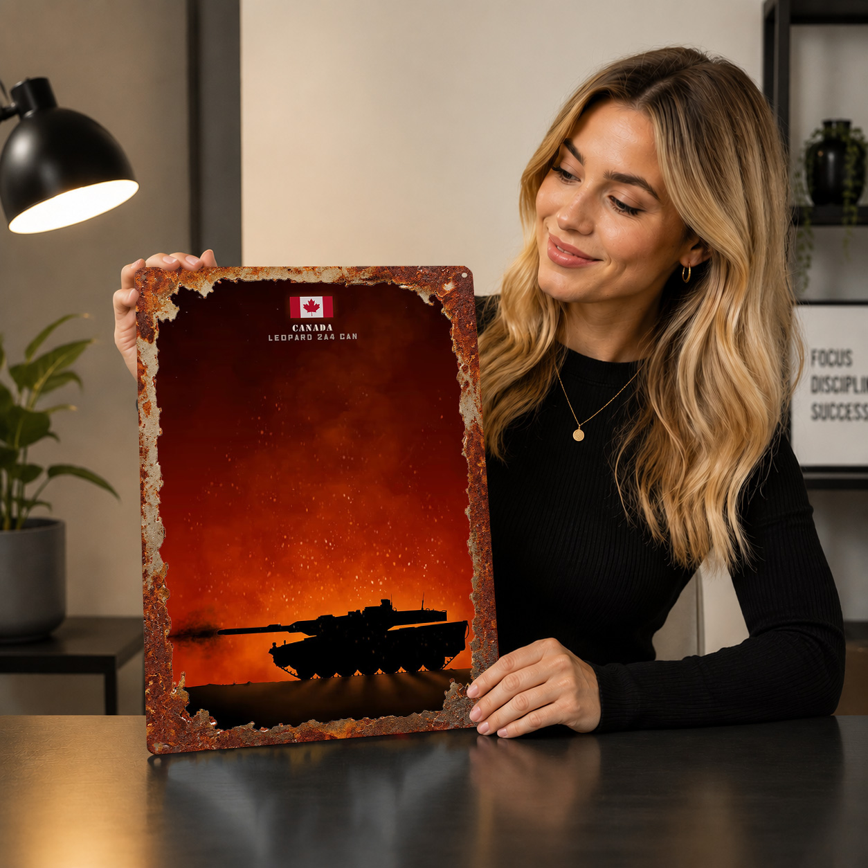 Leopard 2a4 Canada MBT 3D Text - Home Decor Canada recensie en prijs