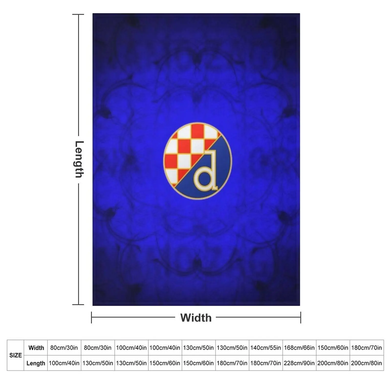 GNK Dinamo Zagreb Throw Blanke - Home Decor Zagreb recensie en prijs