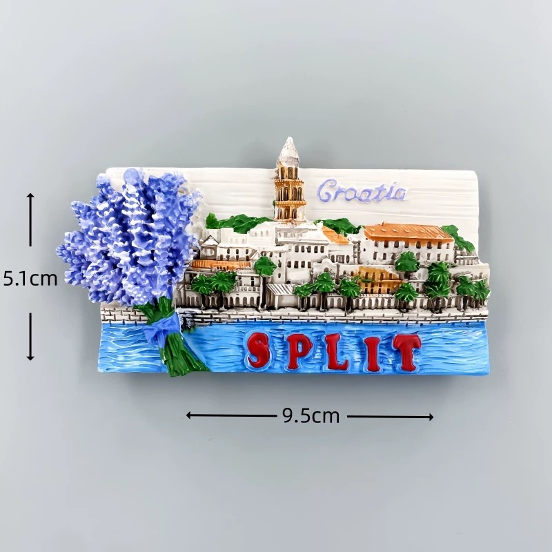 Kroatië 3D hars koelkastmagnee - Home Decor Zagreb recensie en prijs