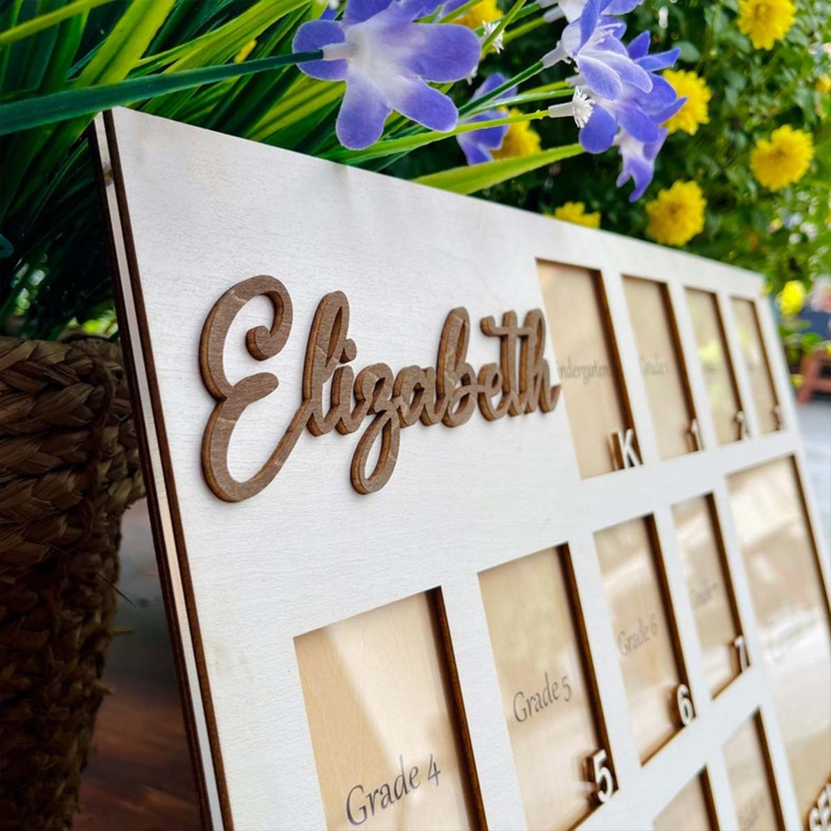 Aangepaste fotolijst houten pl - Home Decor Frames recensie en prijs