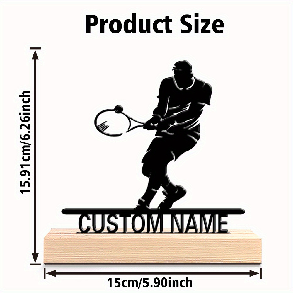 Gepersonaliseerde tennisspeler - Home Decor Nz recensie en prijs