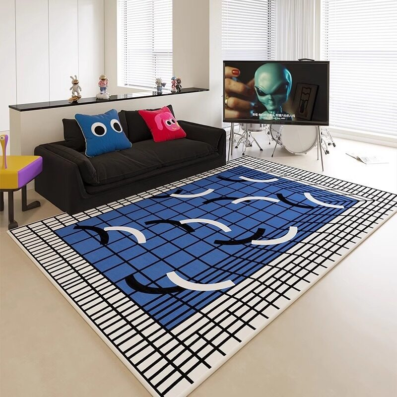 Abstract kleurblokprint woonka - Home Decor Ig recensie en prijs