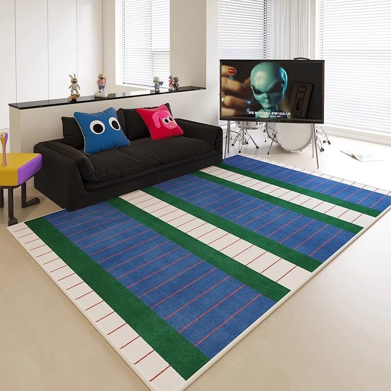 Abstract kleurblokprint woonka - Home Decor Ig recensie en prijs