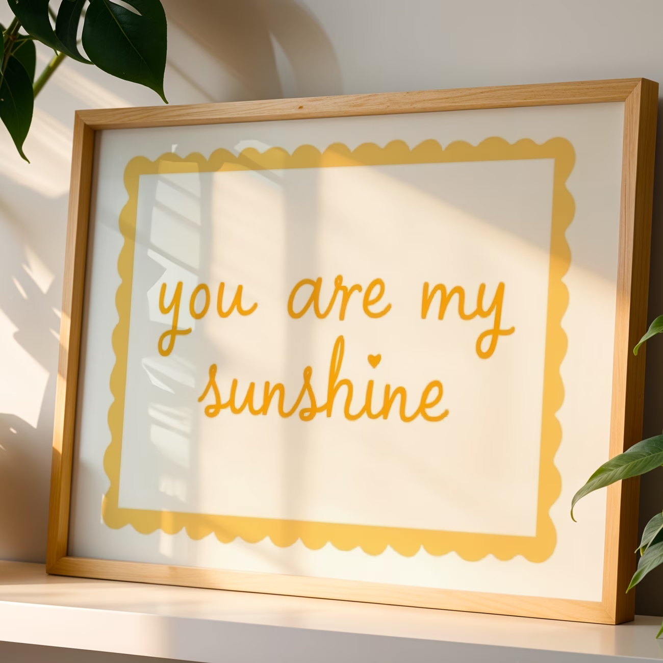 Moderne 'You Are My Sunshine'- - Home Decor Nz recensie en prijs