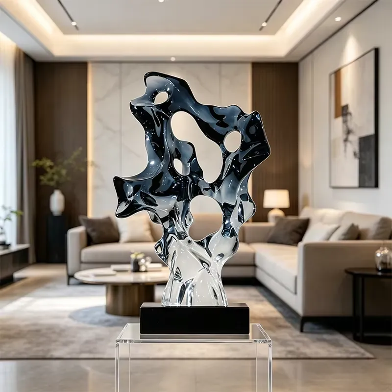 Op maat gemaakte transparante  - Abstract Sculpture Resin recensie en prijs
