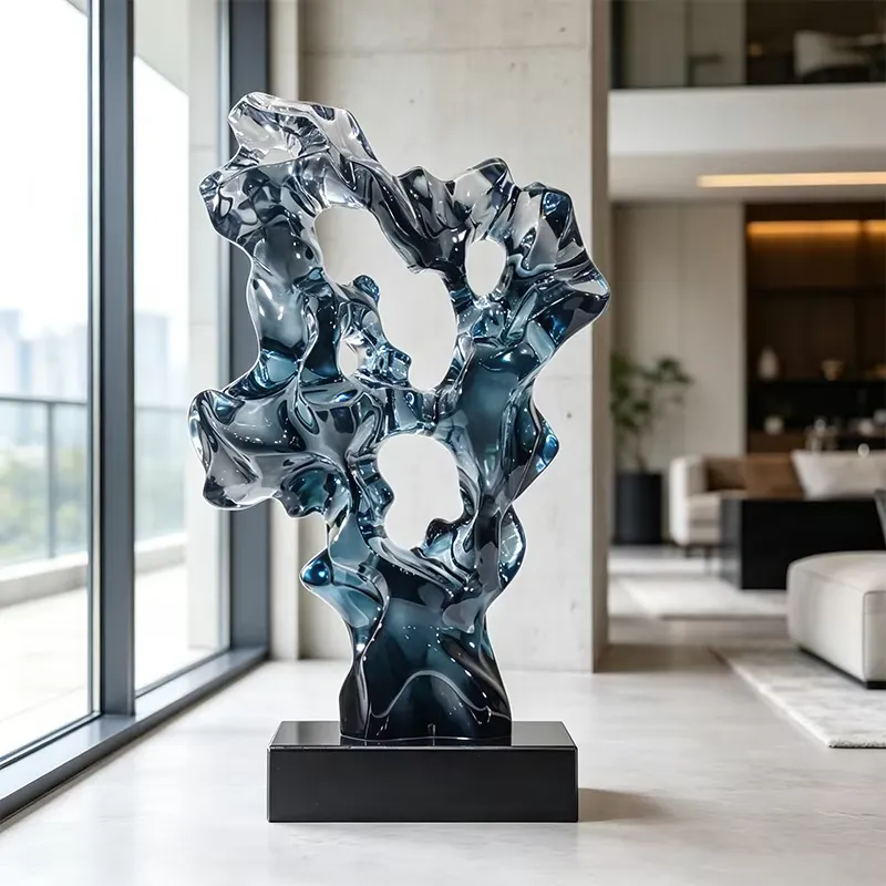 Op maat gemaakte transparante  - Abstract Sculpture Resin recensie en prijs