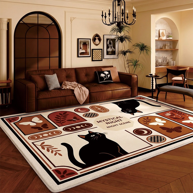Schaakbordzwart kattenkleed vo - Home Decor Ig recensie en prijs